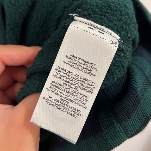 Polo Ralph Lauren magic fleece hoodie in blackwatch plaid size medium - Picture 5 of 8